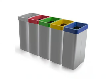 MAXI - Waste paper bin for waste sorting by Caimi Brevetti - view 3
